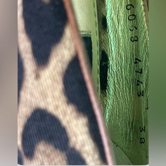 Dolce & Gabbana Leopard Print Leather Stiletto Pumps – 38 EU (US size 8) - Picture 7 of 7